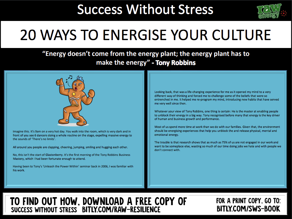 20 Ways to Energise Your Culture