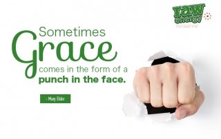 Sometimes Grace comes in the form of a punch in the face