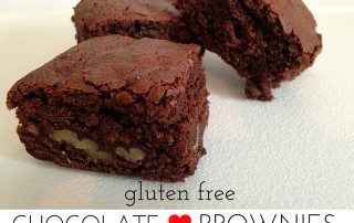 gluten free chocolate brownies recipe get raw energy