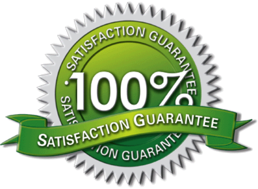 100 percent money back guarantee