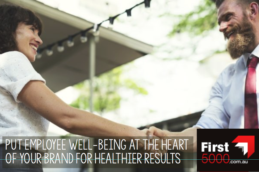 Put Employee Wellbeing at the Heart of your Brand
