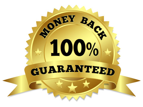 100% money back guarantee